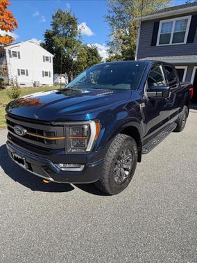 Blue 2022 Ford F-150 Tremor
