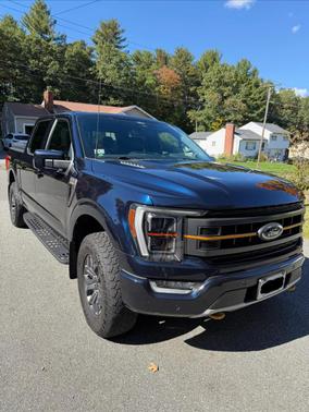 Blue 2022 Ford F-150 Tremor