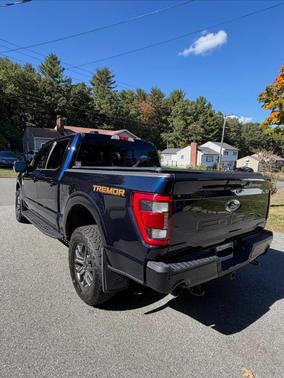 Blue 2022 Ford F-150 Tremor