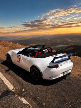 White 2016 Mazda MX-5 Miata Club