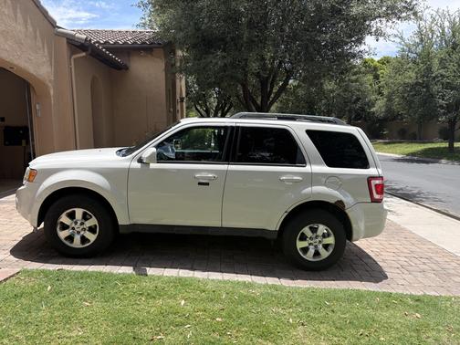 White 2010 Ford Escape Limited