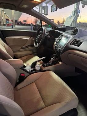 White 2014 Honda Civic EX