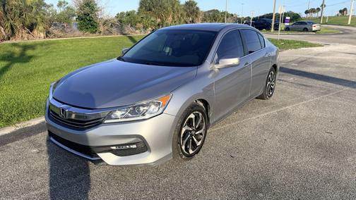 Silver 2016 Honda Accord EX
