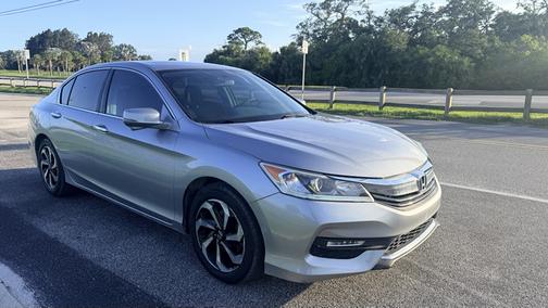 Silver 2016 Honda Accord EX