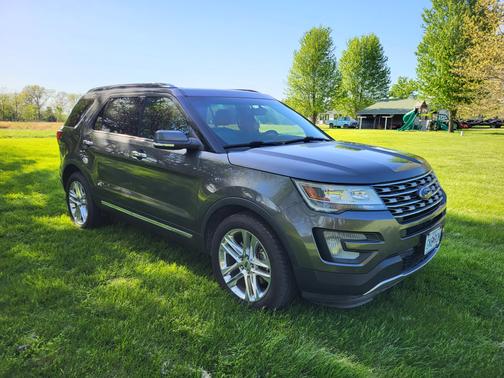 Gray 2017 Ford Explorer Limited