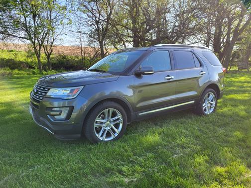 Gray 2017 Ford Explorer Limited
