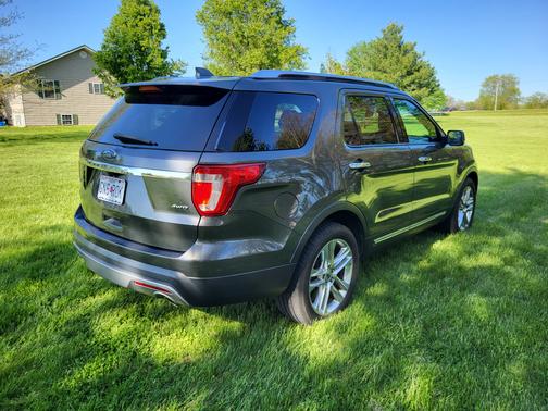 Gray 2017 Ford Explorer Limited