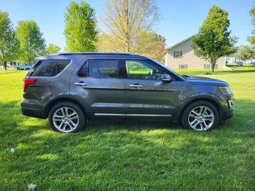 Gray 2017 Ford Explorer Limited