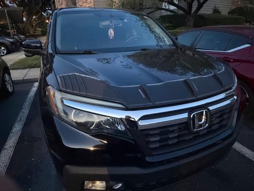 Black 2017 Honda Ridgeline RTL-T