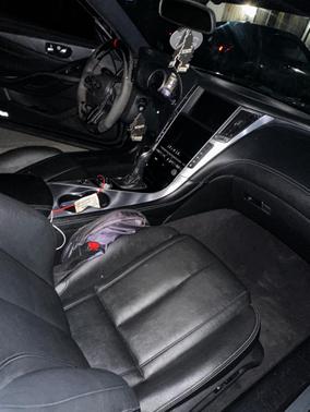Black 2017 INFINITI Q60 2.0T