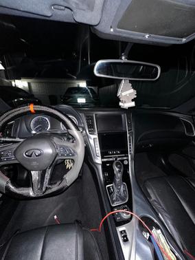 Black 2017 INFINITI Q60 2.0T