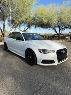 White 2018 Audi A6 2.0T Sport