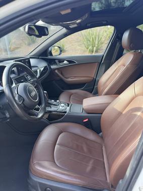 White 2018 Audi A6 2.0T Sport