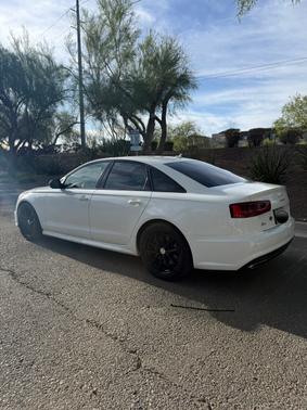 White 2018 Audi A6 2.0T Sport