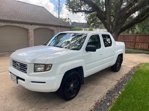 White 2008 Honda Ridgeline RTS
