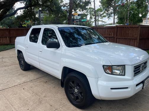 White 2008 Honda Ridgeline RTS