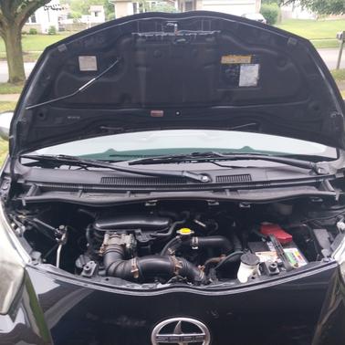 Black 2012 Scion iQ Base