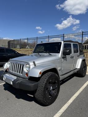 Gray 2011 Jeep Wrangler Unlimited Sahara