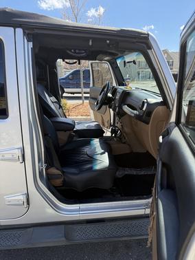 Gray 2011 Jeep Wrangler Unlimited Sahara