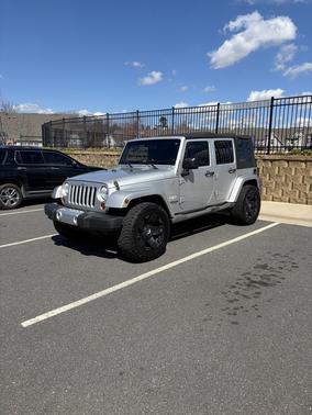 Gray 2011 Jeep Wrangler Unlimited Sahara