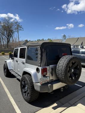 Gray 2011 Jeep Wrangler Unlimited Sahara