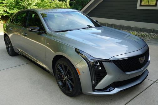 Silver 2025 Cadillac CT5-V Base