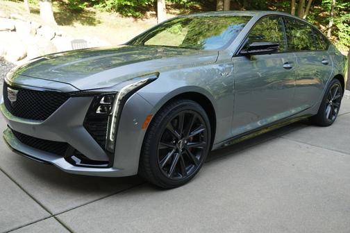 Silver 2025 Cadillac CT5-V Base