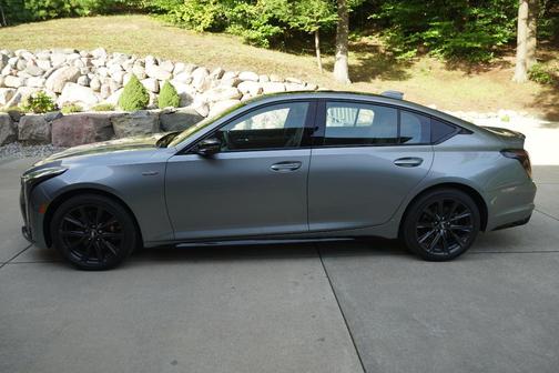 Silver 2025 Cadillac CT5-V Base