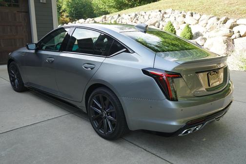 Silver 2025 Cadillac CT5-V Base