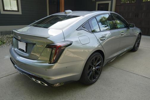 Silver 2025 Cadillac CT5-V Base