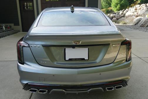 Silver 2025 Cadillac CT5-V Base
