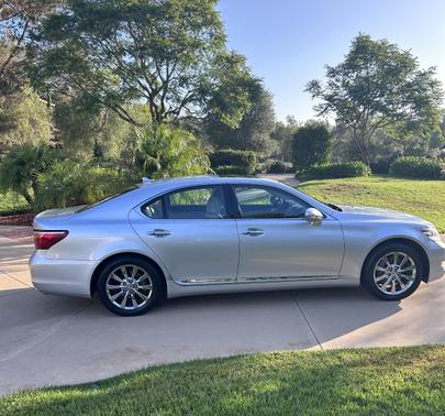 Silver 2011 Lexus LS 460 Base