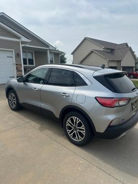 Silver 2022 Ford Escape SEL Hybrid