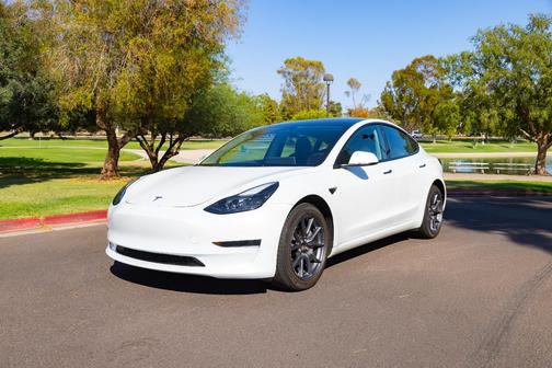 White 2023 Tesla Model 3 Base