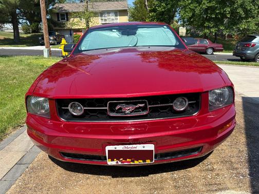 Red 2008 Ford Mustang Base