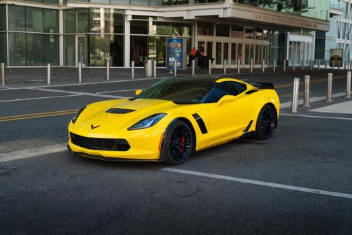 Yellow 2017 Chevrolet Corvette Z06