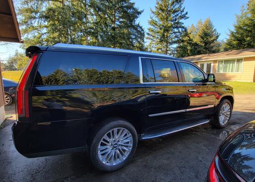 Black 2019 Cadillac Escalade ESV Luxury