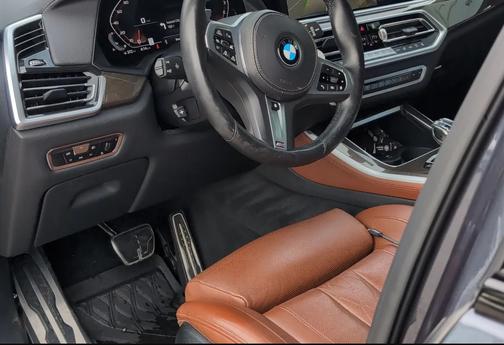 Blue 2022 BMW X5 M50i