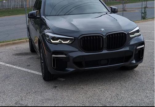 Blue 2022 BMW X5 M50i
