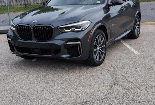 Blue 2022 BMW X5 M50i