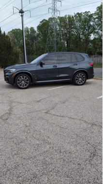 Blue 2022 BMW X5 M50i
