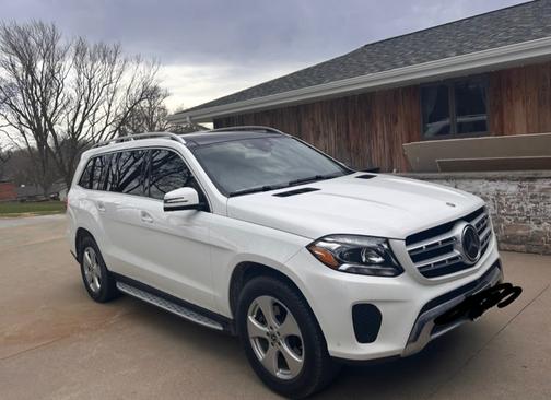 White 2017 Mercedes-Benz GLS 450 4MATIC