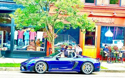 Blue 2025 Porsche 718 Spyder 718 Spyder RS