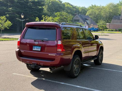 Red 2007 Toyota 4Runner Limited V8
