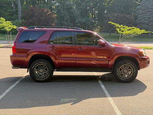Red 2007 Toyota 4Runner Limited V8