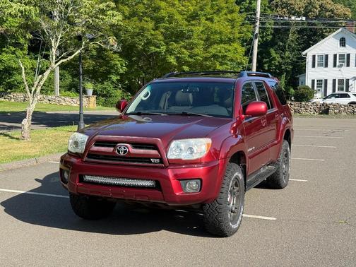 Red 2007 Toyota 4Runner Limited V8