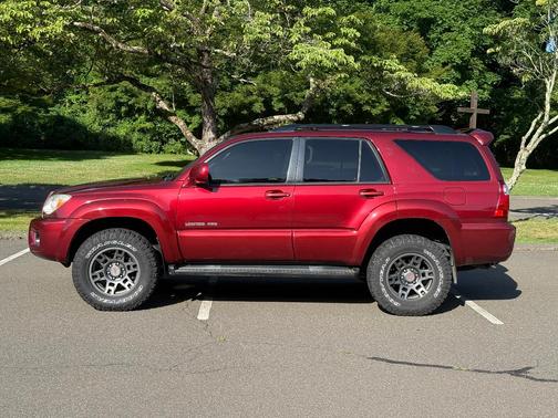Red 2007 Toyota 4Runner Limited V8