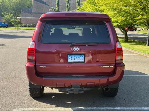 Red 2007 Toyota 4Runner Limited V8