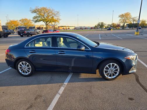 Blue 2021 Mercedes-Benz A-Class A 220