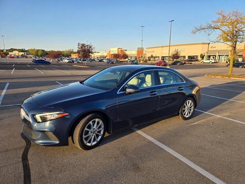 Blue 2021 Mercedes-Benz A-Class A 220